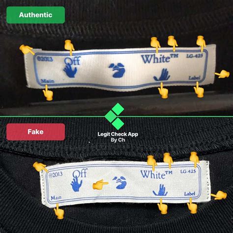 off white bag strap fake|false off white tags.